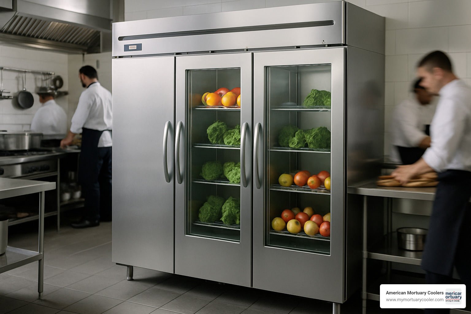 The Ultimate Guide to 3 Door Commercial Refrigerators - American Mortuary Coolers & Equipments The Ultimate Guide to 3 Door Commercial Refrigerators - American Mortuary Coolers & Equipments